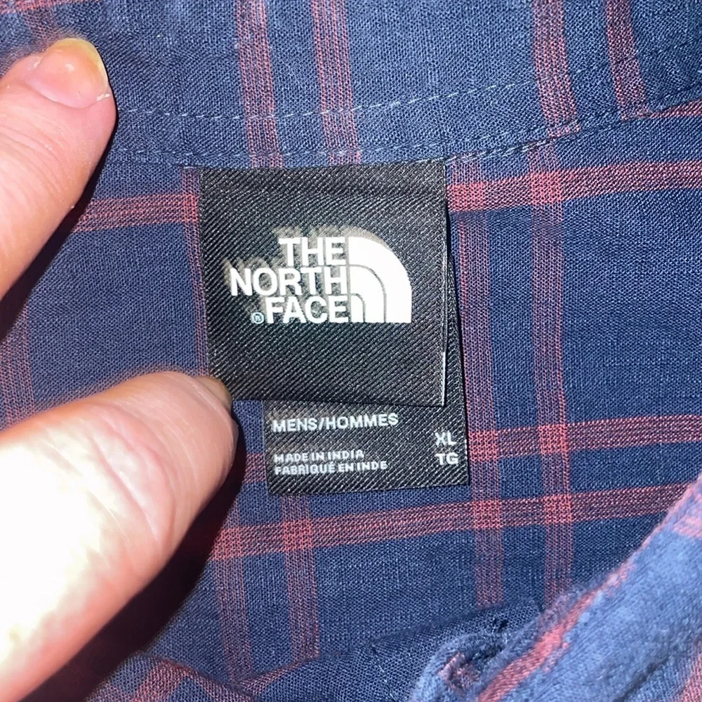 The North Face Checked Shirt Sleeve Shirt - XL